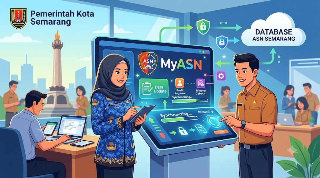 Semarang City Government Streamlines Civil Servant Data Updates via MyASN Portal Semarang City Government Streamlines Civil Servant Data Updates via MyASN Portal